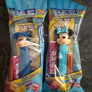 Disney PEZ Candy Dispensers with Candy
